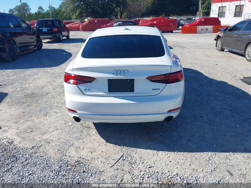 2019 Audi A5 45 Premium VIN: WAUANCF52KA060303 Lot: 40904618