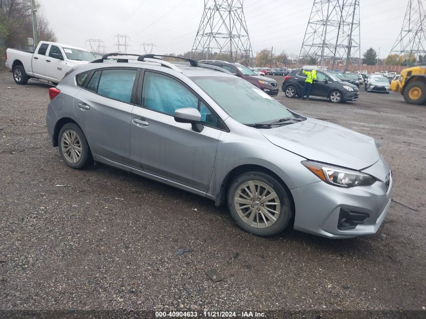 2018 Subaru Impreza 2.0I Premium VIN: 4S3GTAD65J3703653 Lot: 40904633