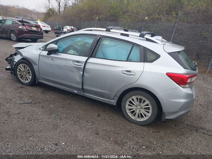 2018 Subaru Impreza 2.0I Premium VIN: 4S3GTAD65J3703653 Lot: 40904633