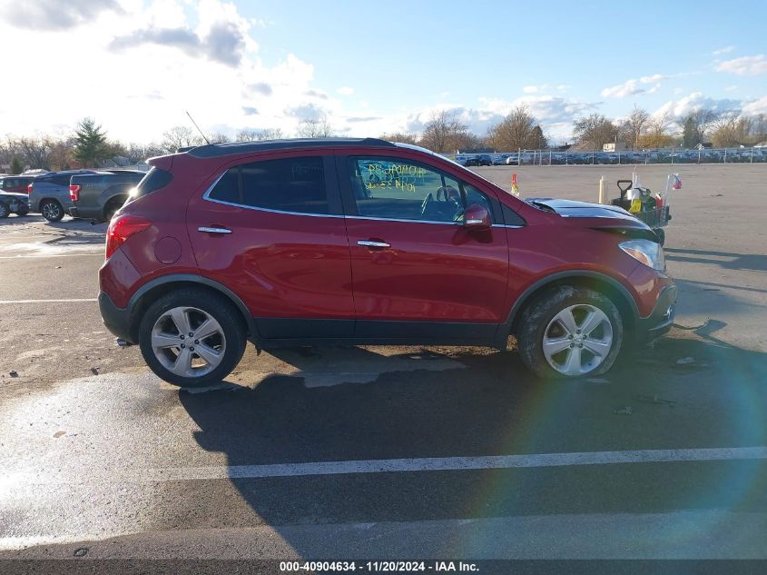 2015 Buick Encore Convenience VIN: KL4CJFSBXFB226937 Lot: 40904634