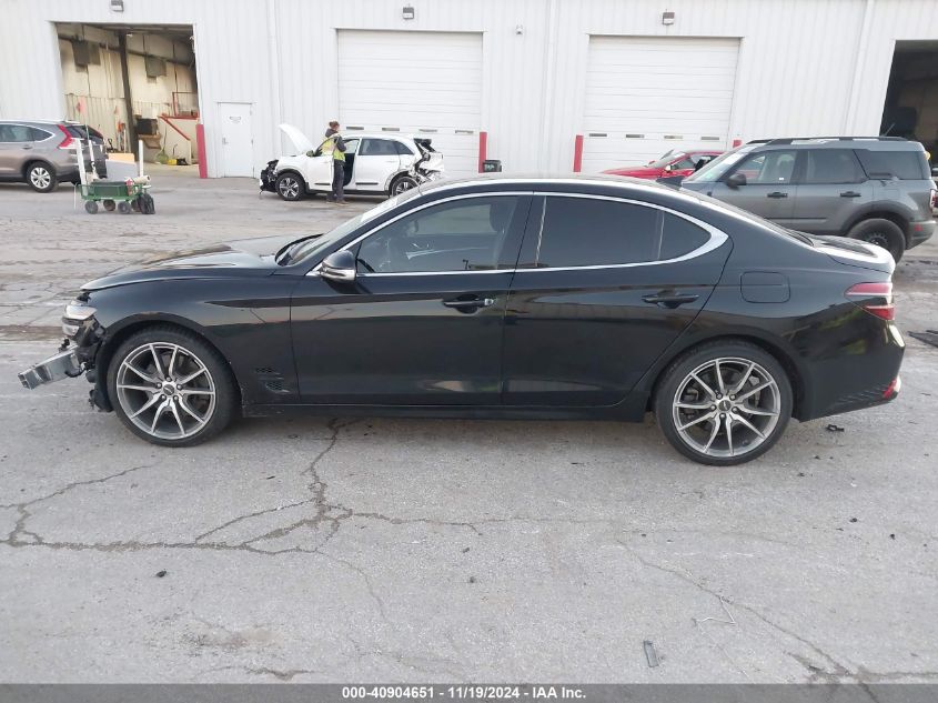 2022 Genesis G70 3.3T Awd VIN: KMTG54TE3NU081656 Lot: 40904651