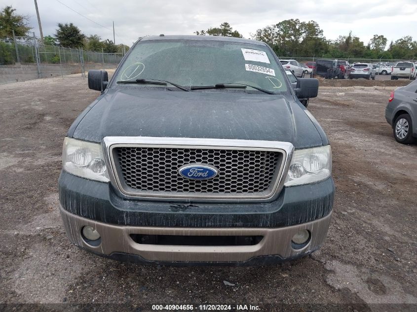 2006 Ford F-150 Lariat/Xlt VIN: 1FTPW12V46KC21478 Lot: 40904656