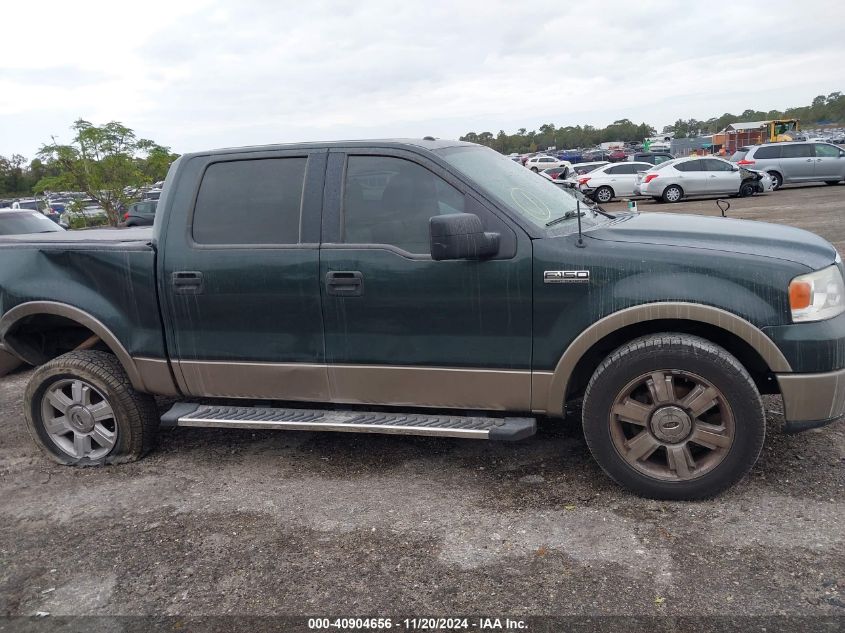 2006 Ford F-150 Lariat/Xlt VIN: 1FTPW12V46KC21478 Lot: 40904656