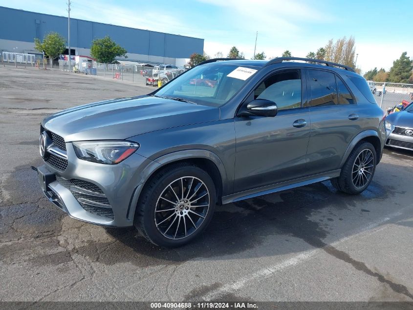 VIN 4JGFB4KB4NA635827 2022 Mercedes-Benz GLE 350, 4... no.2