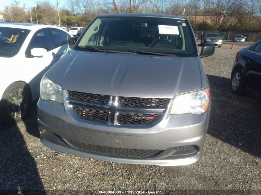 2016 Dodge Grand Caravan Se VIN: 2C4RDGBG0GR372940 Lot: 40904699