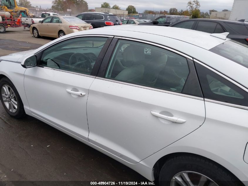 2017 Hyundai Sonata VIN: 5NPE24AF5HH494333 Lot: 40904726