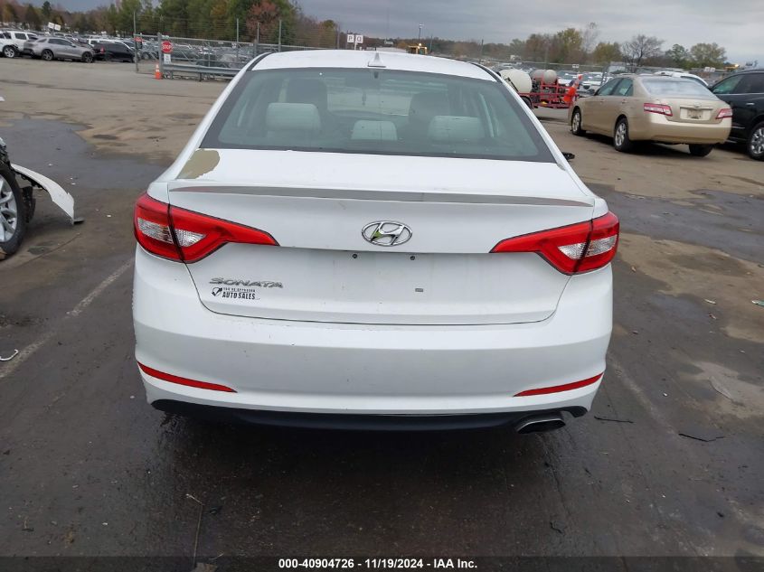 2017 Hyundai Sonata VIN: 5NPE24AF5HH494333 Lot: 40904726