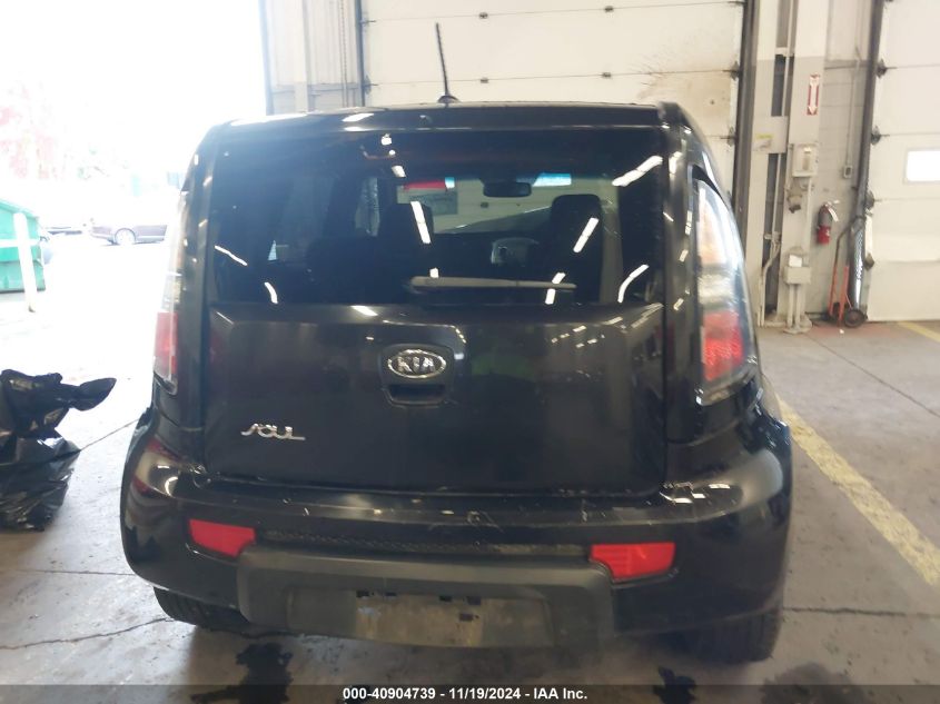 2010 Kia Soul + VIN: KNDJT2A24A7179918 Lot: 40904739