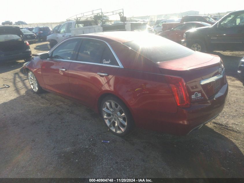 VIN 1G6AZ5S39E0178742 2014 Cadillac CTS, Premium no.3