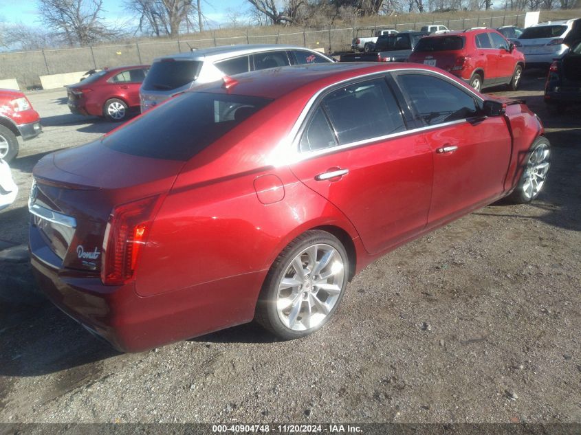 VIN 1G6AZ5S39E0178742 2014 Cadillac CTS, Premium no.4