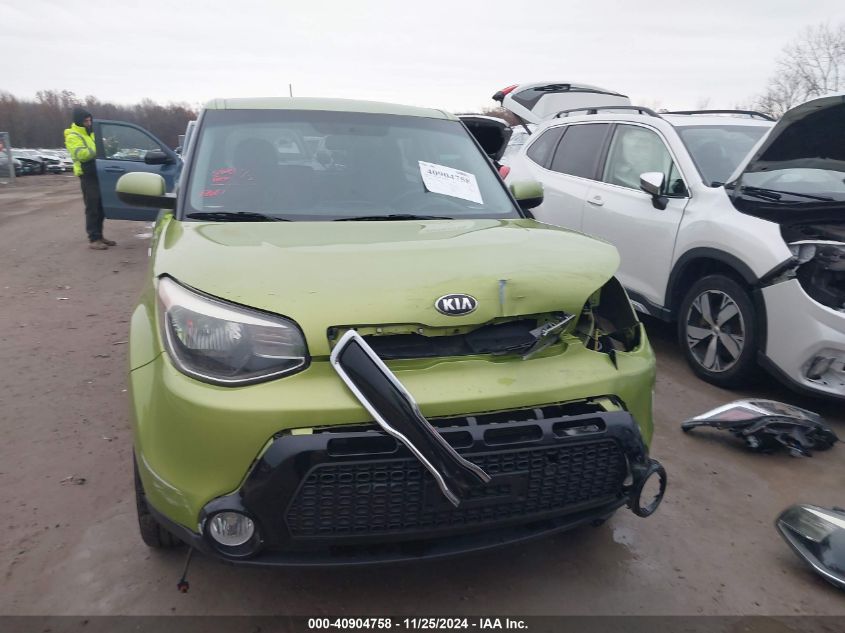 2016 Kia Soul + VIN: KNDJP3A53G7819842 Lot: 40904758