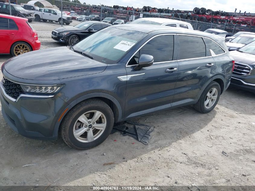 2022 KIA SORENTO LX - 5XYRG4LC6NG095567