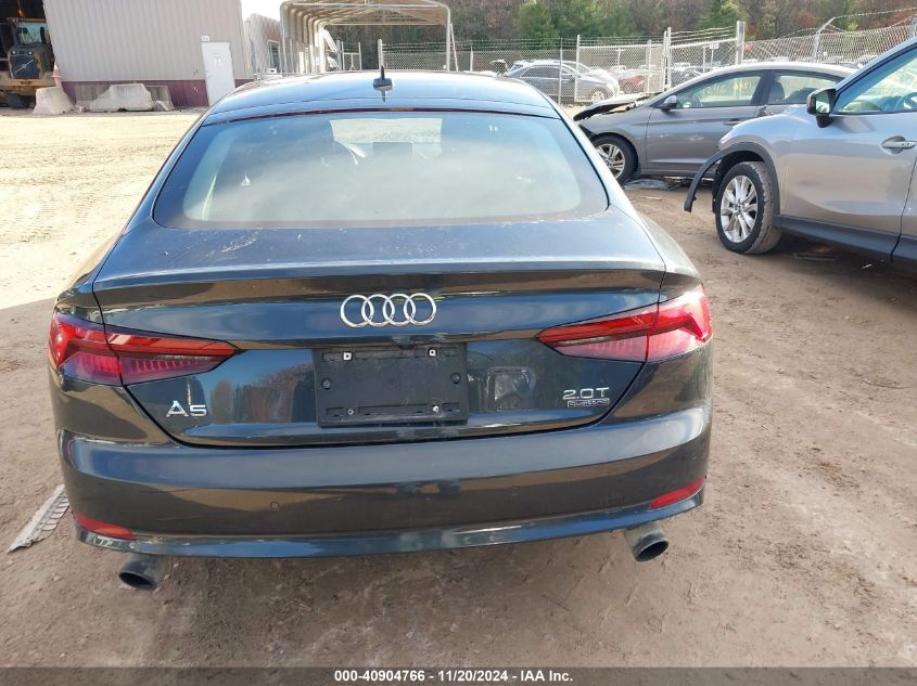 2018 Audi A5 2.0T Premium VIN: WAUENCF50JA106386 Lot: 40904766