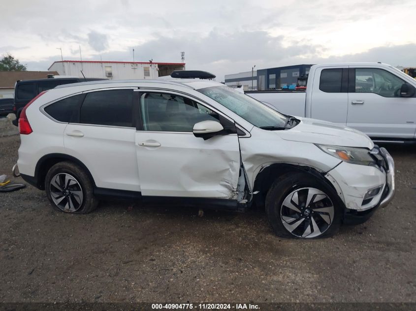 2016 Honda Cr-V Touring VIN: 5J6RM4H92GL112582 Lot: 40904775