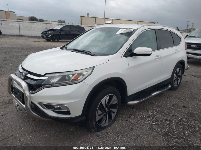 2016 Honda Cr-V Touring VIN: 5J6RM4H92GL112582 Lot: 40904775