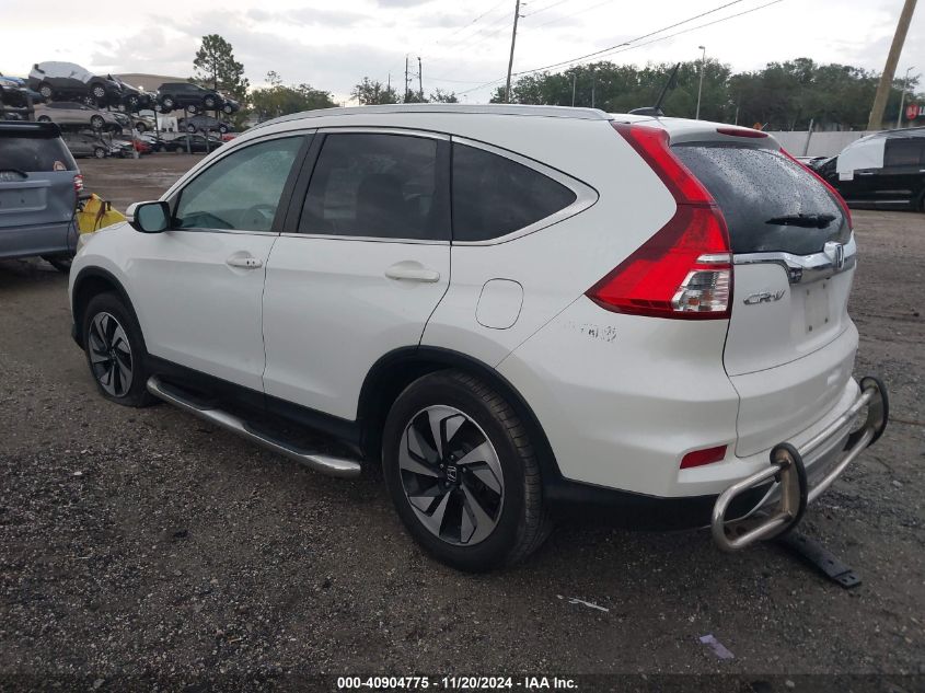 2016 Honda Cr-V Touring VIN: 5J6RM4H92GL112582 Lot: 40904775