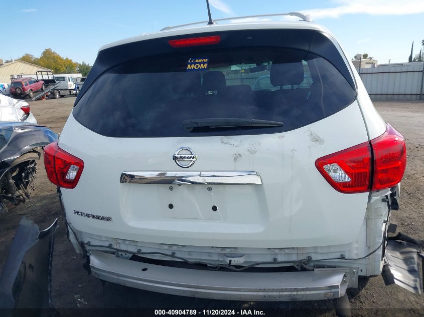 2017 Nissan Pathfinder S VIN: 5N1DR2MN7HC689632 Lot: 40904789