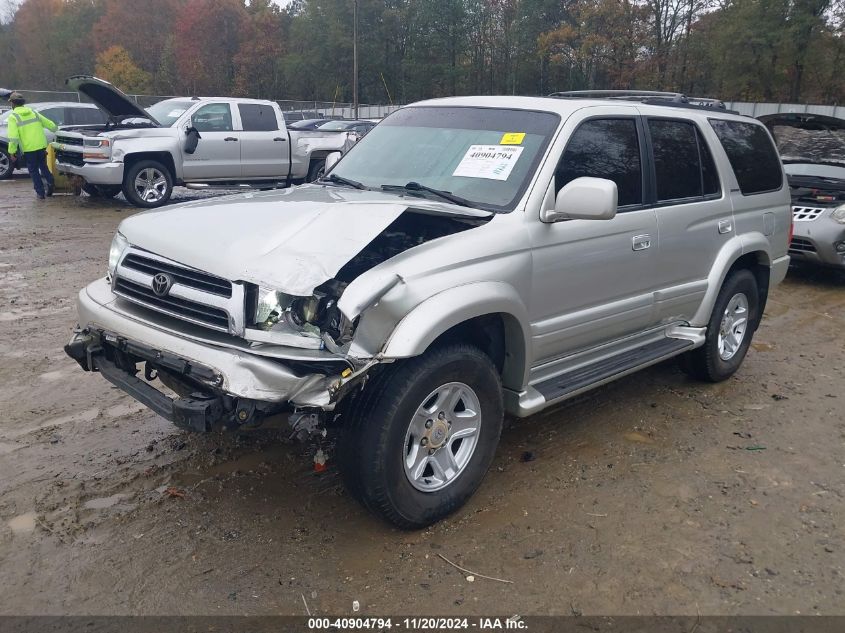 2000 Toyota 4Runner Limited V6 VIN: JT3GN87R5Y0147918 Lot: 40904794