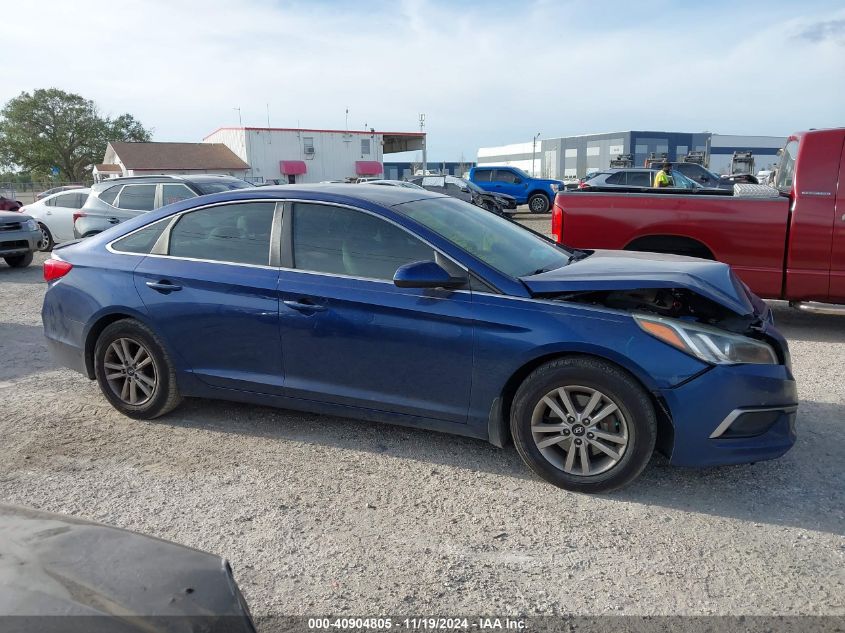 2016 Hyundai Sonata Se VIN: 5NPE24AF4GH368995 Lot: 40904805