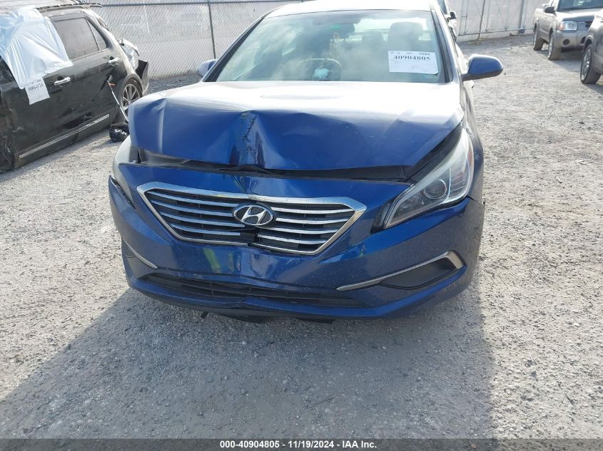 2016 Hyundai Sonata Se VIN: 5NPE24AF4GH368995 Lot: 40904805