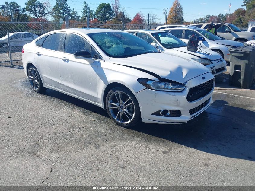 2016 Ford Fusion Titanium VIN: 3FA6P0K94GR273637 Lot: 40904822