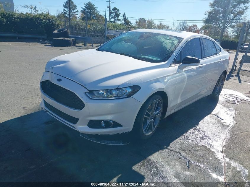 2016 Ford Fusion Titanium VIN: 3FA6P0K94GR273637 Lot: 40904822