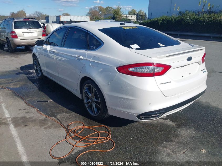 2016 Ford Fusion Titanium VIN: 3FA6P0K94GR273637 Lot: 40904822