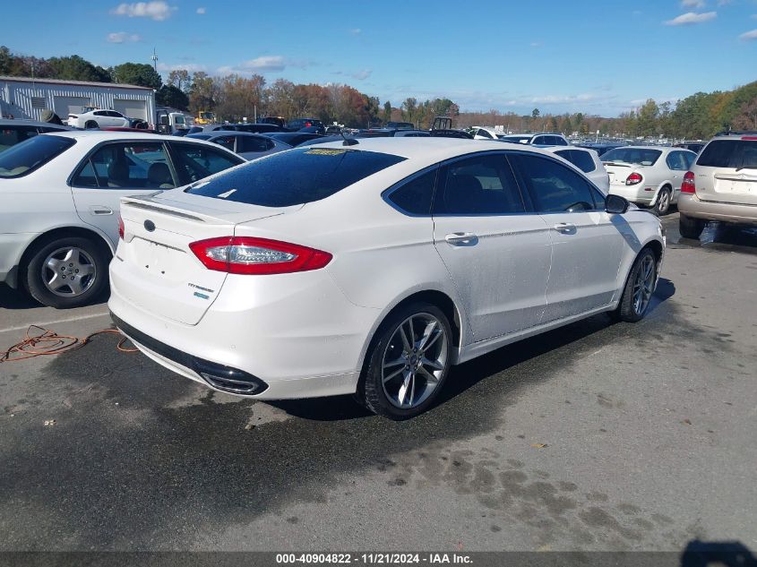 2016 FORD FUSION TITANIUM - 3FA6P0K94GR273637