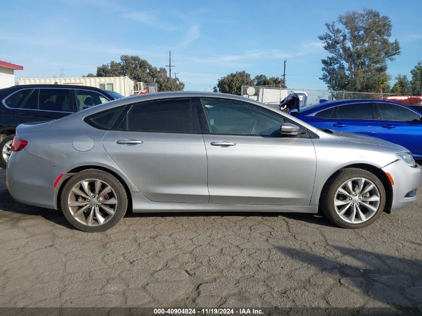 2015 Chrysler 200 S VIN: 1C3CCCBB8FN650604 Lot: 40904824