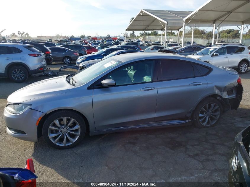 2015 Chrysler 200 S VIN: 1C3CCCBB8FN650604 Lot: 40904824