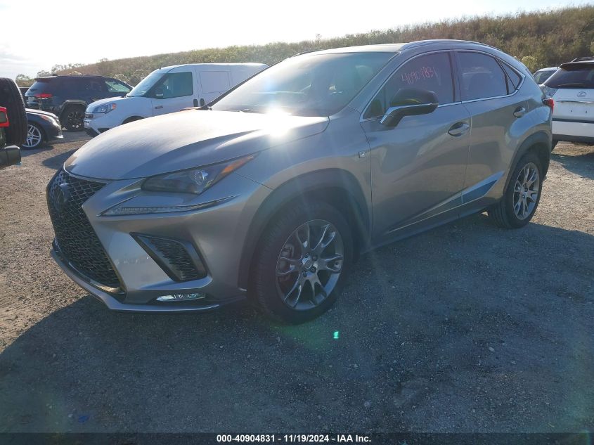 VIN JTJYARBZ3K2146168 2019 Lexus NX, 300 Base/300 F... no.2