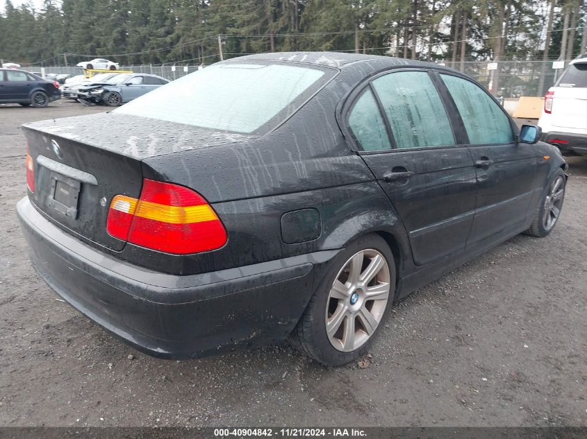 2003 BMW 325I VIN: WBAET37473NJ32362 Lot: 40904842