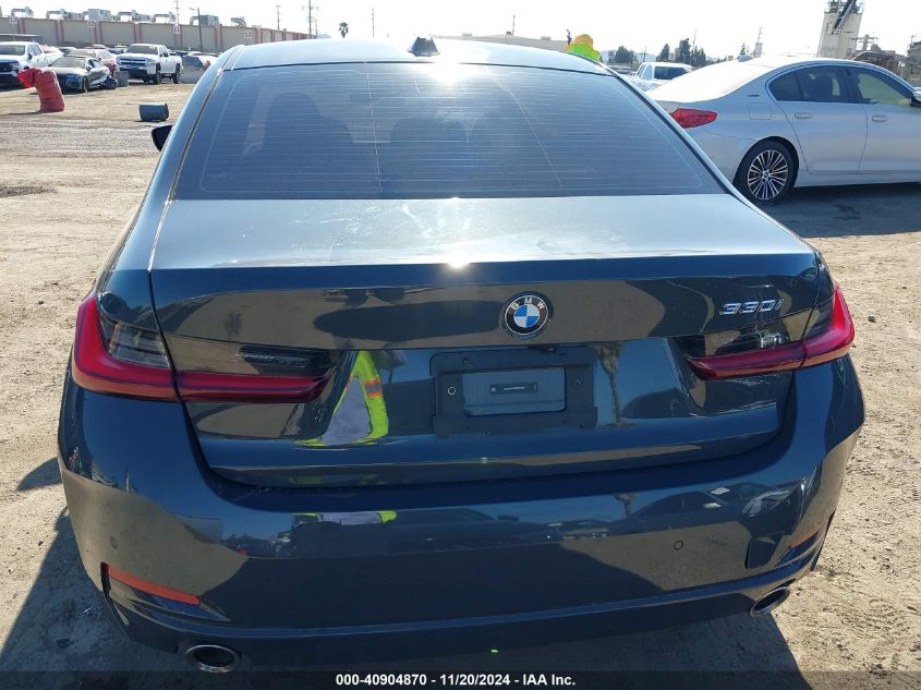 2023 BMW 330I VIN: 3MW69FF08P8D47180 Lot: 40904870