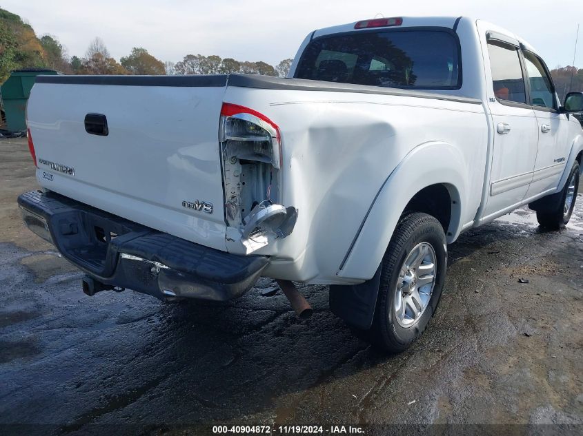 2006 Toyota Tundra Sr5 V8 VIN: 5TBET34186S557545 Lot: 40904872