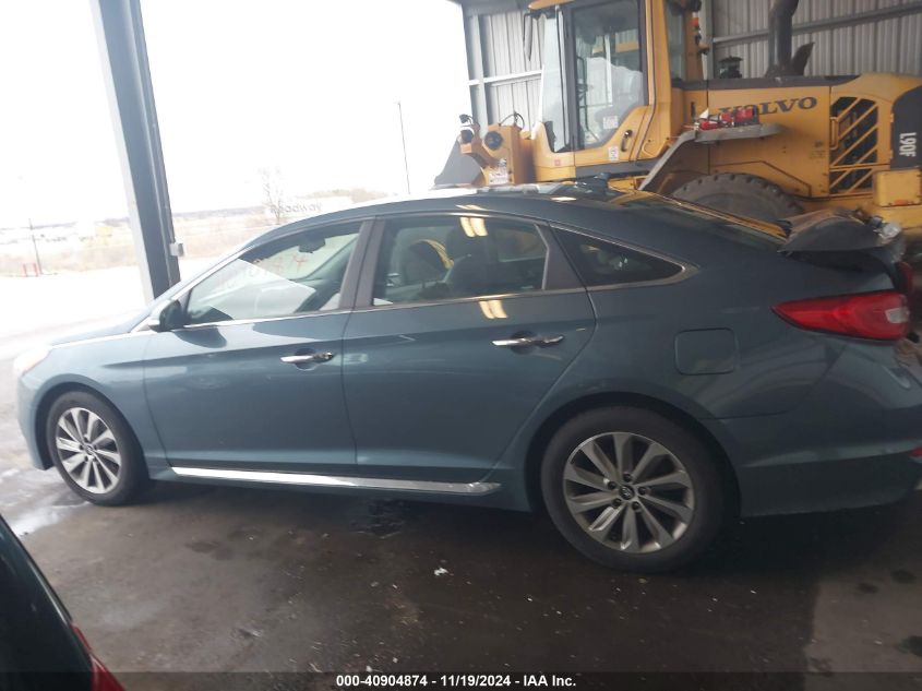 2016 HYUNDAI SONATA VIN: 5NPE34AFXGH362437