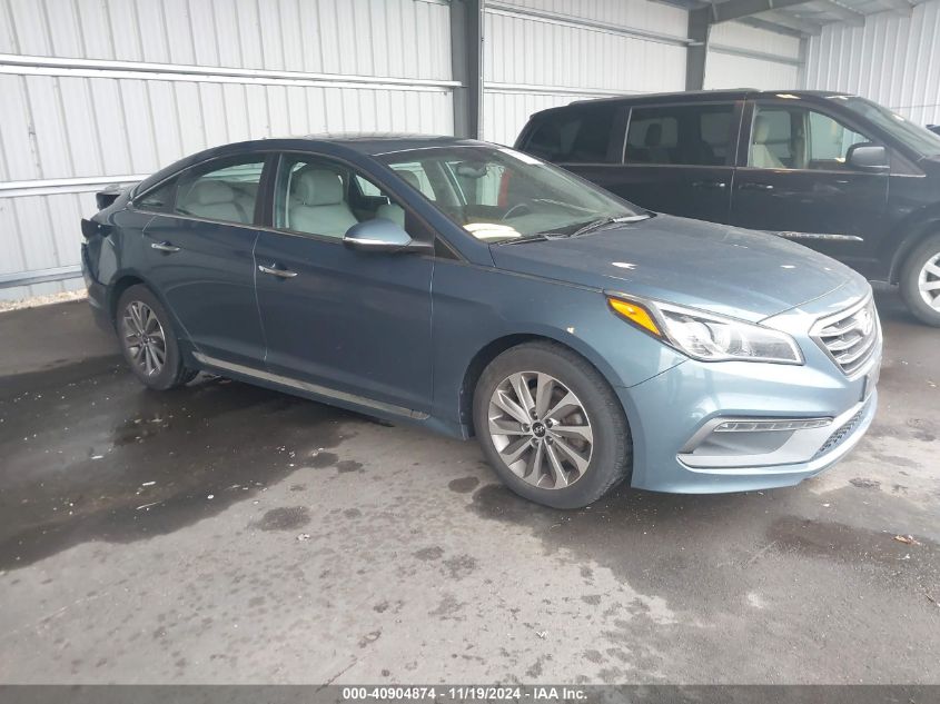 VIN 5NPE34AFXGH362437 2016 HYUNDAI SONATA no.1