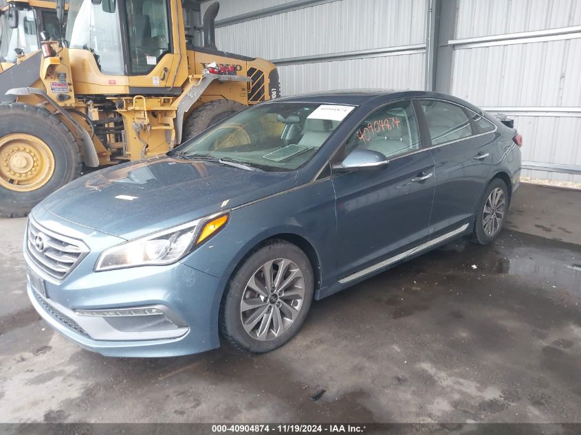 VIN 5NPE34AFXGH362437 2016 HYUNDAI SONATA no.2