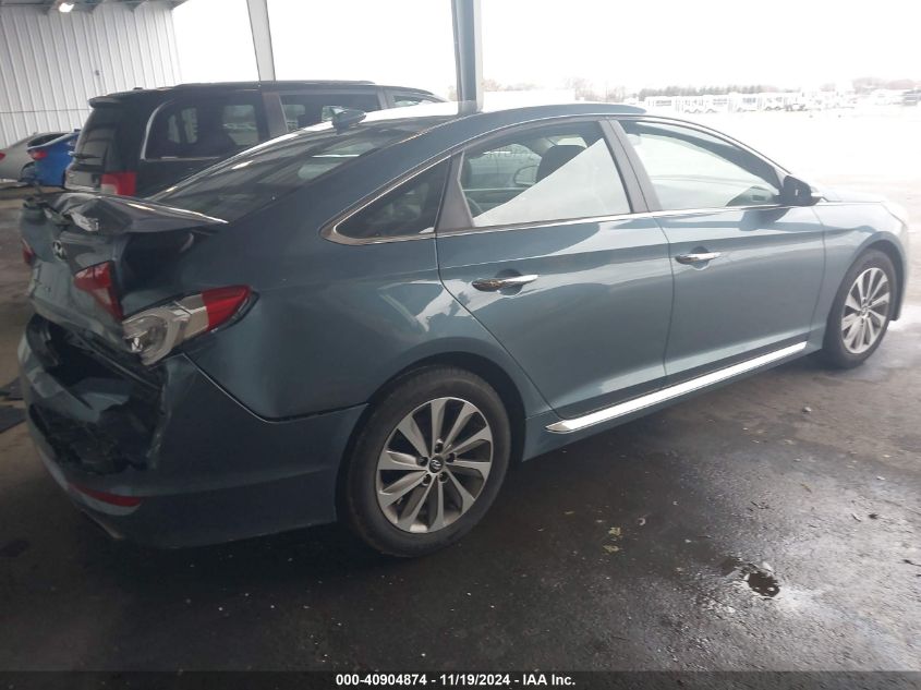 VIN 5NPE34AFXGH362437 2016 HYUNDAI SONATA no.4