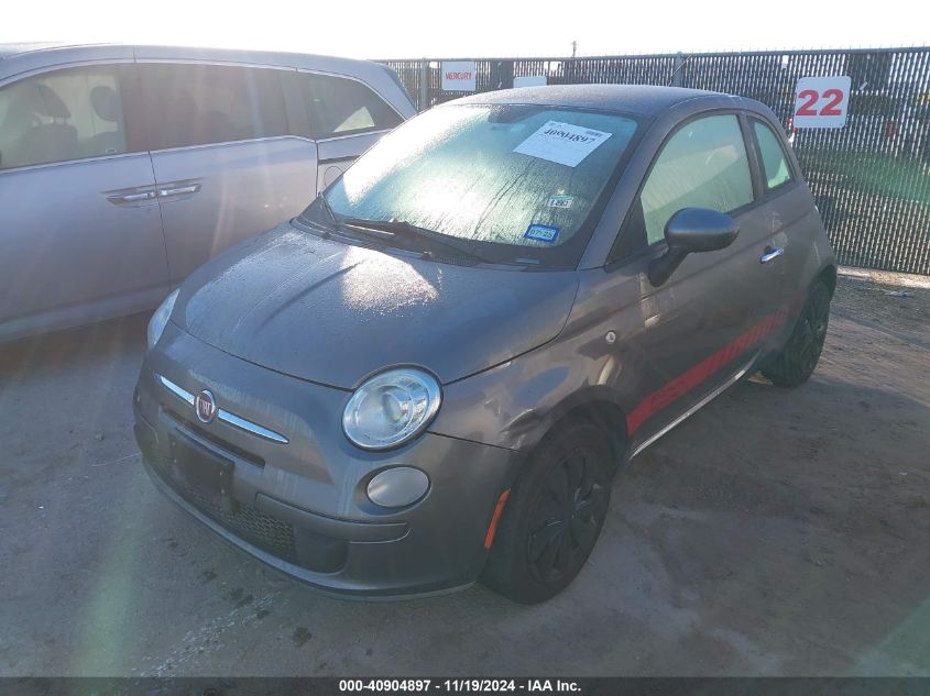 2012 Fiat 500 Pop VIN: 3C3CFFAR5CT113949 Lot: 40904897