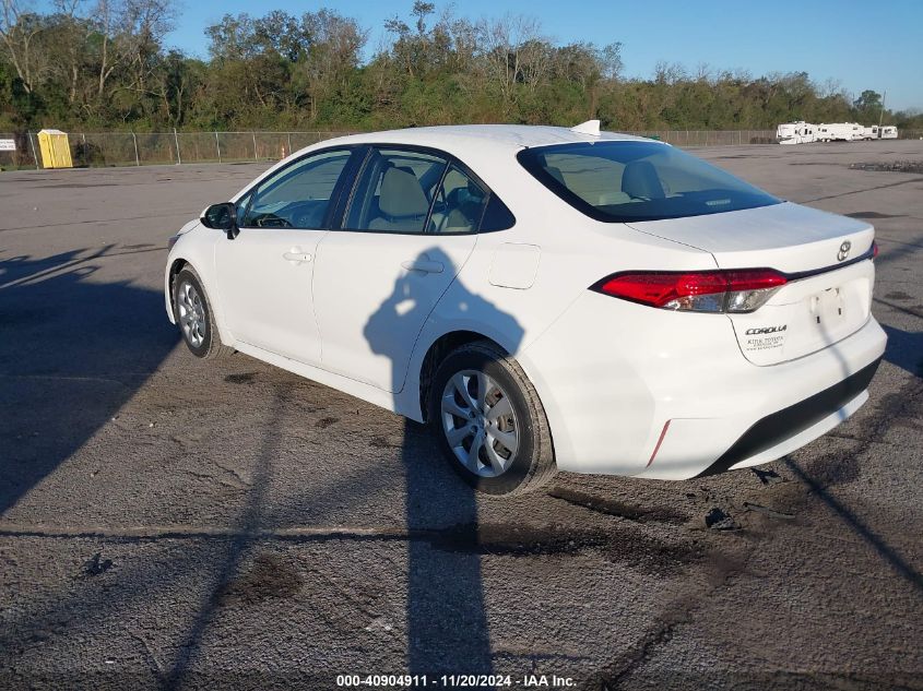 2022 Toyota Corolla Le VIN: JTDEPMAE4NJ208662 Lot: 40904911