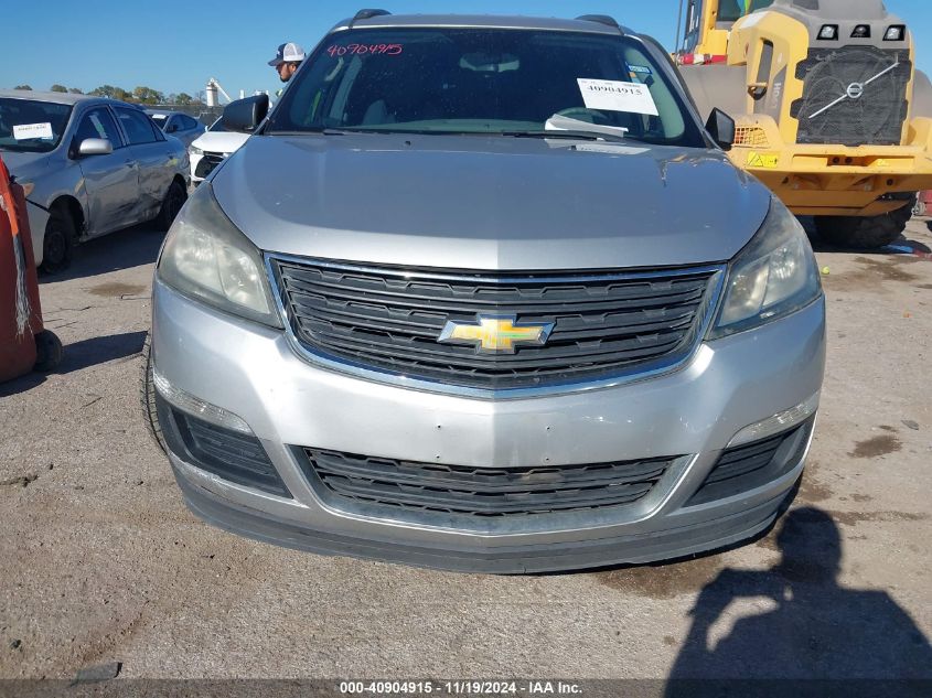 2015 Chevrolet Traverse Ls VIN: 1GNKRFED6FJ380839 Lot: 40904915