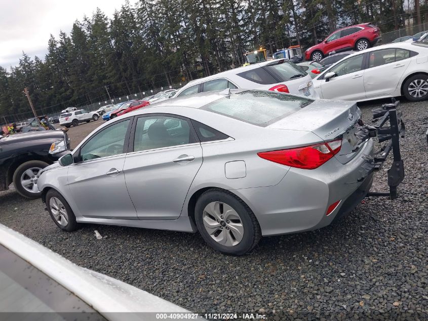 2014 Hyundai Sonata Gls VIN: 5NPEB4AC7EH824880 Lot: 40904927