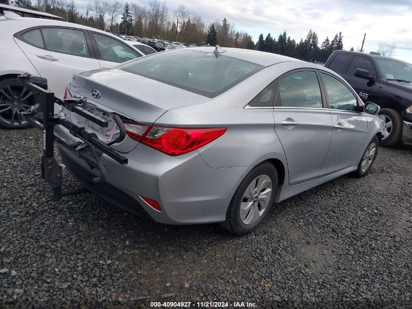 2014 Hyundai Sonata Gls VIN: 5NPEB4AC7EH824880 Lot: 40904927