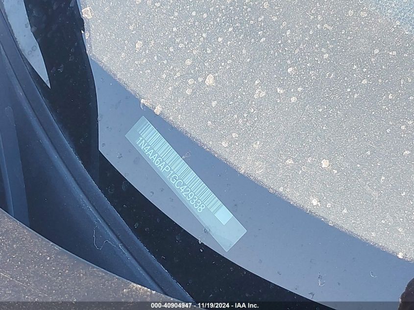 2016 Nissan Maxima 3.5 Platinum VIN: 1N4AA6AP1GC429338 Lot: 40904947