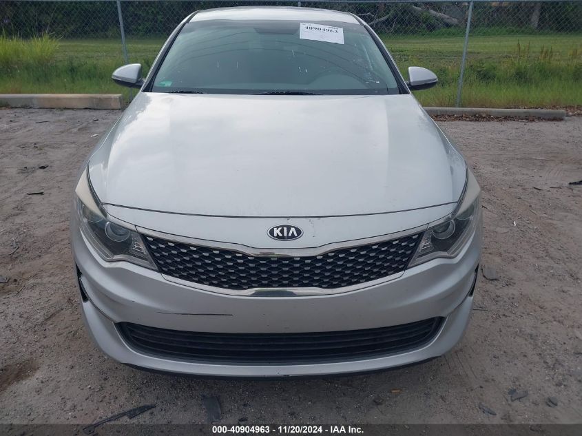 2016 Kia Optima Ex VIN: 5XXGU4L39GG080570 Lot: 40904963