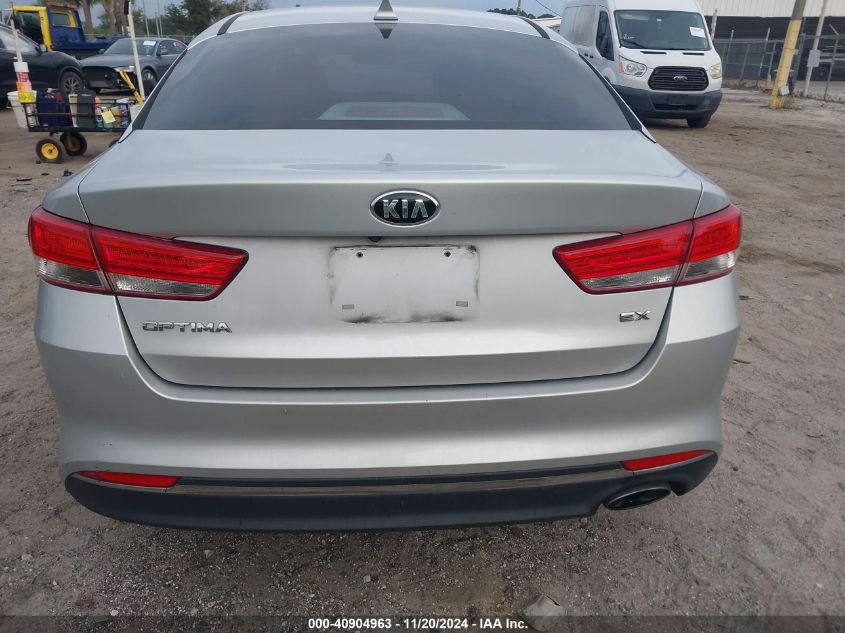 2016 Kia Optima Ex VIN: 5XXGU4L39GG080570 Lot: 40904963