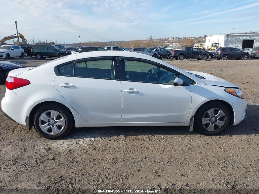 2015 Kia Forte Lx VIN: KNAFX4A69F5389892 Lot: 40904965