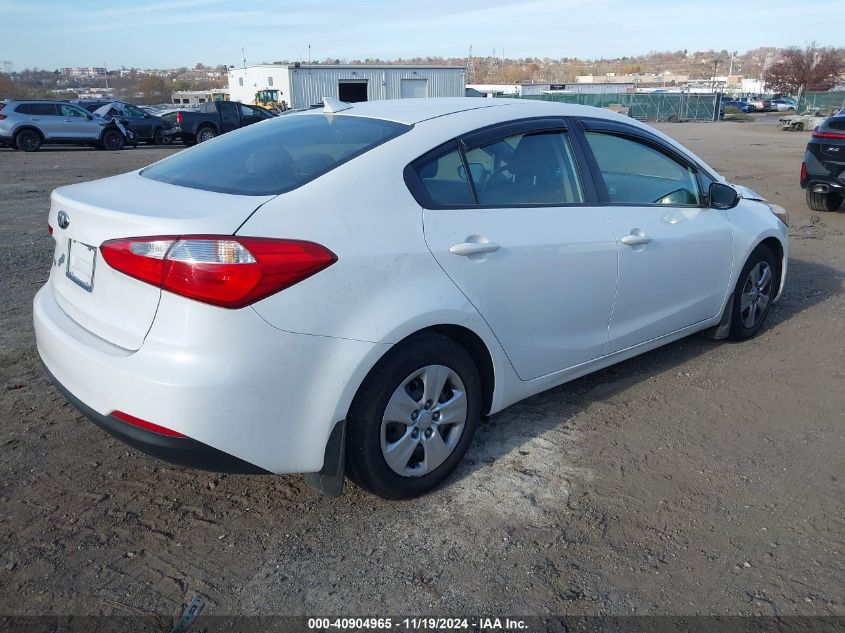 VIN KNAFX4A69F5389892 2015 KIA FORTE no.4