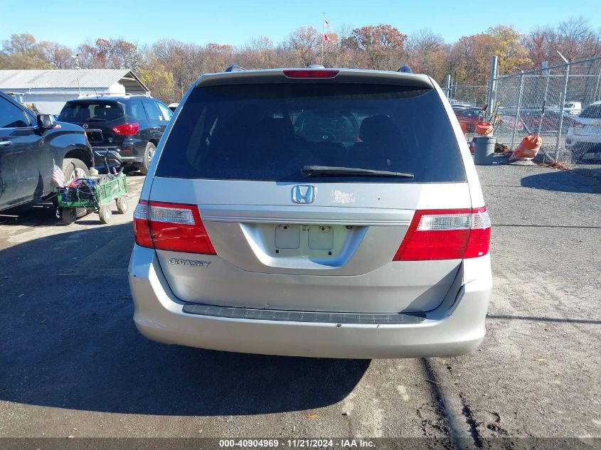 2006 Honda Odyssey Ex-L VIN: 5FNRL38706B032409 Lot: 40904969