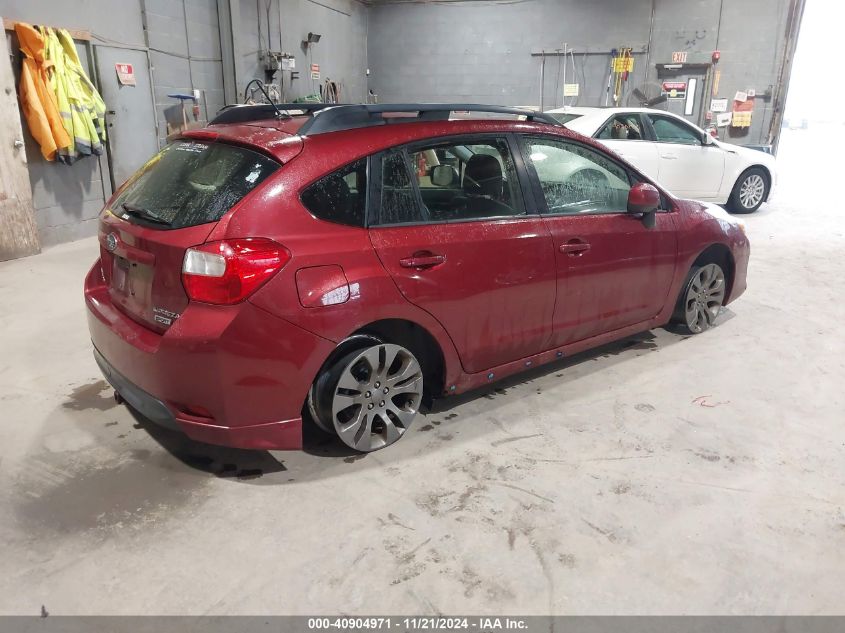 2013 Subaru Impreza 2.0I Sport Limited VIN: JF1GPAS60D2857095 Lot: 40904971